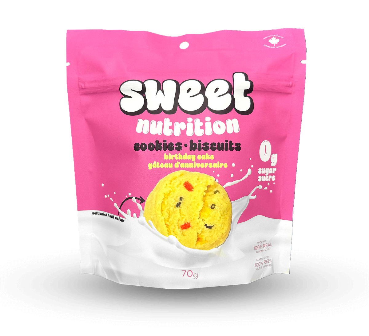 0 Sugar Birthday Cake 6-pack